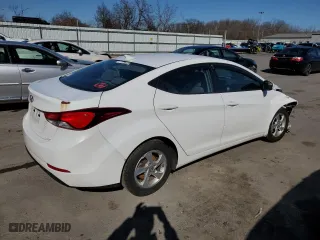 2014 Hyundai Elantra SE with VIN 5NPDH4AE7EH494038, listed as a Copart auction lot 45523975 with 112,656 mi miles and Salvage Title. Bid and sale history available at carsss.com. Image 3.