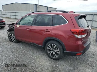 2020 Subaru Forester Limited with VIN JF2SKAUC5LH540691, listed as a Copart auction lot 56735275 with 19,220 mi miles and Salvage title. Bid and sale history available at DreamBid. Image 2.