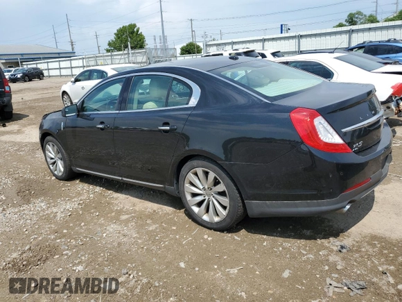 2015 Lincoln MKS with VIN 1LNHL9EK8FG608501, listed as a Copart auction lot 62676905 with 91,953 mi miles and Clean title. Bid and sale history available at DreamBid. Image 2.