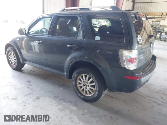 2008 Mercury Mariner Premier with VIN 4M2CU97198KJ30843, listed as a IAAI auction lot 42579794 with 109,983 mi miles and . Bid and sale history available at DreamBid. Image 3.