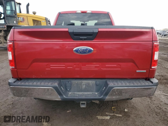 2020 Ford F-150 XL with VIN 1FTFX1E49LFB28939, listed as a Copart auction lot 52731614 with 59,832 mi miles and Salvage Title. Bid and sale history available at carsss.com. Image 6.