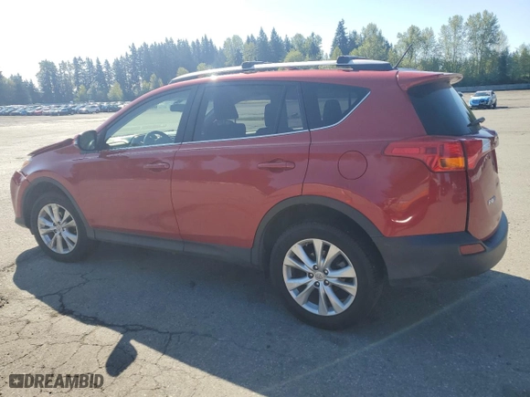 2015 Toyota RAV4 Limited with VIN JTMDFREV3FD154146, listed as a Copart auction lot 53895525 with 0 mi miles and Salvage Title. Bid and sale history available at carsss.com. Image 2.