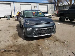2022 Kia Soul LX with VIN KNDJ23AU8N7801887, listed as a Copart auction lot 47099145 with 22,684 mi miles and Salvage Title. Bid and sale history available at carsss.com. Image 12.