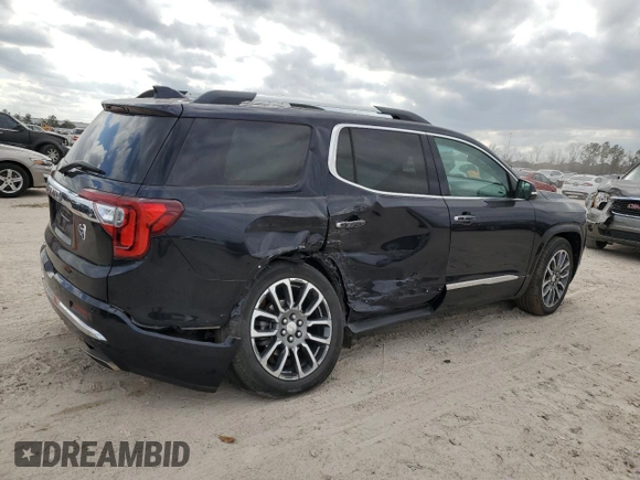 2021 GMC Acadia Denali with VIN 1GKKNPLS9MZ207900, listed as a Copart auction lot 44446035 with 13,846 mi miles and Salvage Title. Bid and sale history available at carsss.com. Image 3.