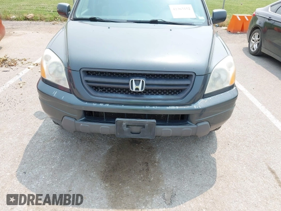 2003 Honda Pilot EX z VIN 2HKYF18573H616406, wystawiony jako IAAI lot #42363152 z przebiegiem 323 672 mil mil oraz . Historia ofert i sprzedaży dostępna na DreamBid. Obrazek 6.