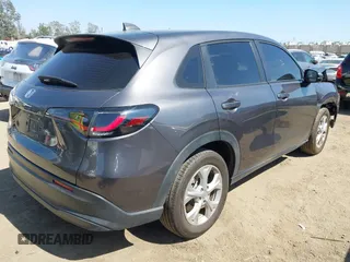 2024 Honda HR-V LX with VIN 3CZRZ1H36RM716066, listed as a IAAI auction lot 42304022 with 19,031 mi miles and . Bid and sale history available at DreamBid. Image 4.
