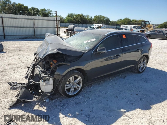 2015 Volvo V60 T5 Drive-E Premier with VIN YV140MEK7F1251940, listed as a Copart auction lot 73695834 with 143,663 mi miles and Salvage Title. Bid and sale history available at carsss.com. Image 1.