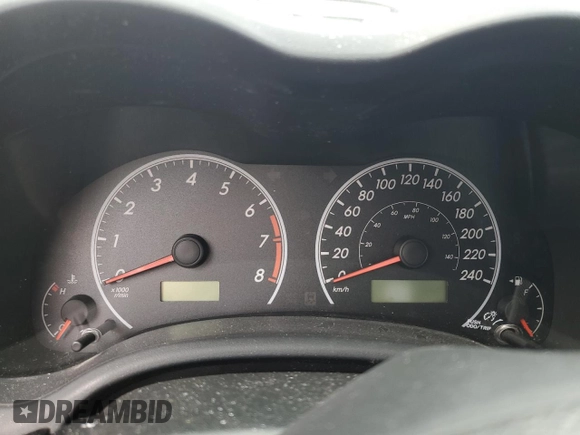 2010 Toyota Corolla with VIN 2T1BU4EE5AC236871, listed as a Copart auction lot 58350175 with Not provided miles and Salvage title. Bid and sale history available at DreamBid. Image 9.