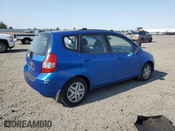 2007 Honda Fit with VIN JHMGD37407S044719, listed as a Copart auction lot 59192715 with 275,955 mi miles and Clean title. Bid and sale history available at DreamBid. Image 3.