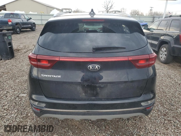 2021 Kia Sportage S with VIN KNDP6CAC1M7874734, listed as a Copart auction lot 53832835 with 29,559 mi miles and Salvage Title. Bid and sale history available at DreamBid. Image 6.