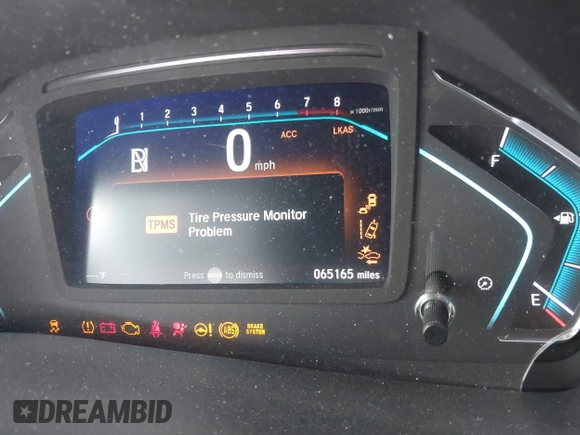 2020 Honda Odyssey Elite with VIN 5FNRL6H95LB052590, listed as a IAAI auction lot 42231280 with 65,165 mi miles and . Bid and sale history available at DreamBid. Image 7.