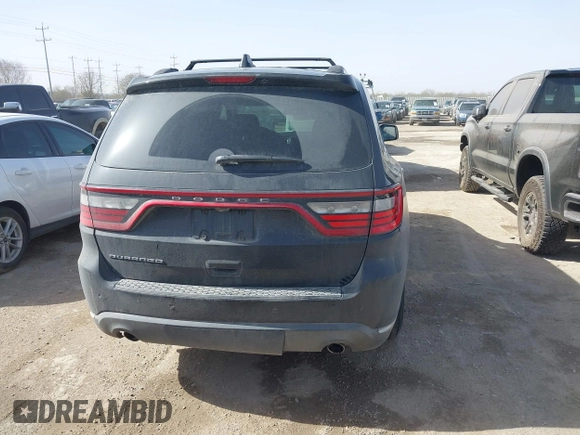2015 Dodge Durango SXT with VIN 1C4RDHAG7FC155951, listed as a IAAI auction lot 41710153 with 180,519 mi miles and . Bid and sale history available at DreamBid. Image 16.