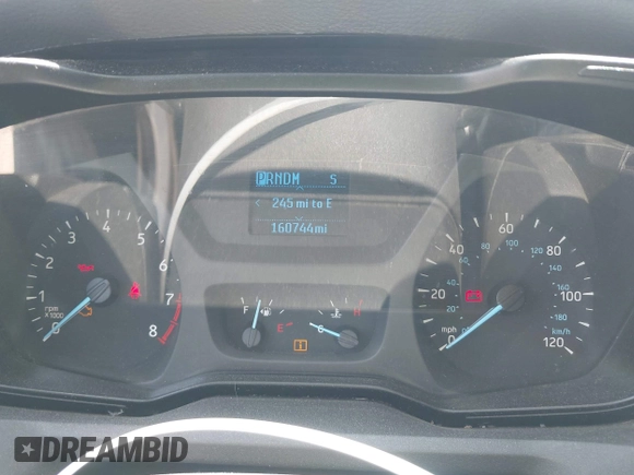 2019 Ford Transit with VIN 1FTBW2CM1KKB41975, listed as a IAAI auction lot 42444285 with 160,744 mi miles and . Bid and sale history available at DreamBid. Image 7.