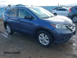 2013 Honda CR-V EX-L with VIN 2HKRM4H78DH615568, listed as a IAAI auction lot 41743921 with 252,813 mi miles and . Bid and sale history available at DreamBid. Image 1.
