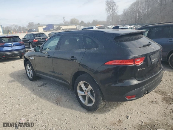 2018 Jaguar F-PACE 25t Premium with VIN SADCJ2FX5JA269668, listed as a Copart auction lot 86492694 with 67,429 mi miles and Salvage Title. Bid and sale history available at carsss.com. Image 2.