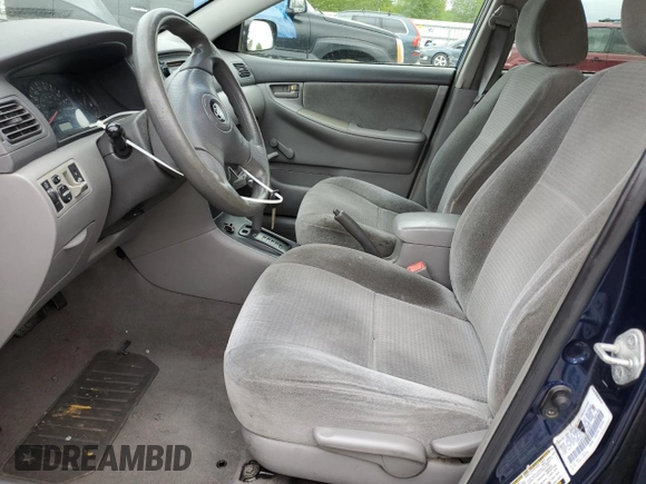 2007 Toyota Corolla CE with VIN 1NXBR32E37Z869621, listed as a Copart auction lot 54959675 with 242,243 mi miles and Clean Title. Bid and sale history available at carsss.com. Image 7.