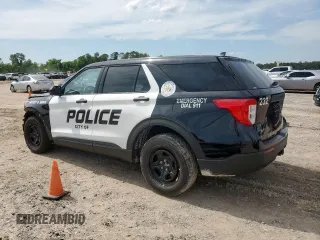 2024 Ford Explorer with VIN 1FM5K8AC9RGA77926, listed as a Copart auction lot 58482885 with 2,185 mi miles and Salvage title. Bid and sale history available at DreamBid. Image 2.