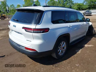 2022 Jeep Grand Cherokee Limited z VIN 1C4RJKBG1N8565926, wystawiony jako IAAI lot #42305417 z przebiegiem 44 943 mil mil oraz . Historia ofert i sprzedaży dostępna na DreamBid. Obrazek 4.