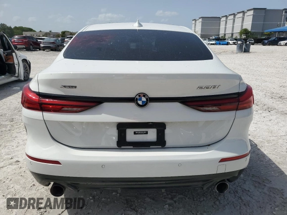 2021 BMW 2 Series 228i xDrive with VIN WBA73AK01M7G81985, listed as a Copart auction lot 59205355 with 31,441 mi miles and Salvage title. Bid and sale history available at DreamBid. Image 6.