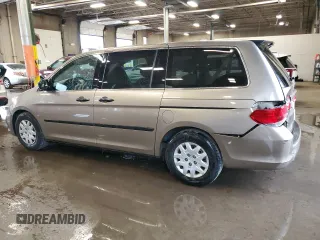 2009 Honda Odyssey LX with VIN 5FNRL38259B018546, listed as a Copart auction lot 62142015 with 162,459 mi miles and Salvage title. Bid and sale history available at DreamBid. Image 2.