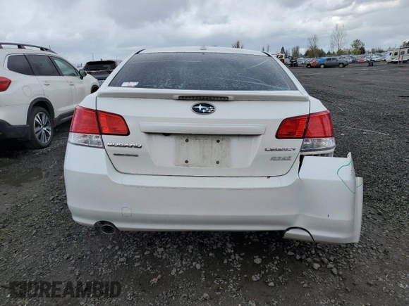 2013 Subaru Legacy Limited with VIN 4S3BMBL64D3013301, listed as a Copart auction lot 50209915 with 127,550 mi miles and Salvage Title. Bid and sale history available at DreamBid. Image 6.
