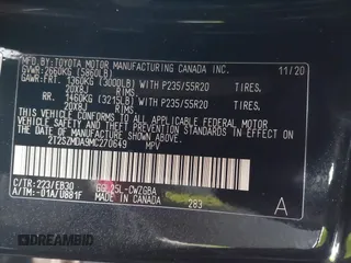 2021 Lexus RX with VIN 2T2SZMDA9MC270649, listed as a IAAI auction lot 41226936 with 48,108 mi miles. Bid and sale history available at carsss.com. Image 9.