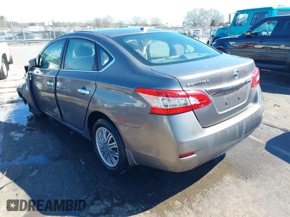 2015 Nissan Sentra SV with VIN 3N1AB7AP7FY237394, listed as a IAAI auction lot 41856164 with Not Provided miles and . Bid and sale history available at DreamBid. Image 3.
