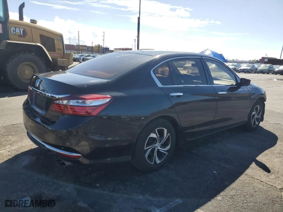 2016 Honda Accord Sedan LX with VIN 1HGCR2F31GA184533, listed as a Copart auction lot 49012045 with 143,881 mi miles and Salvage Title. Bid and sale history available at carsss.com. Image 3.