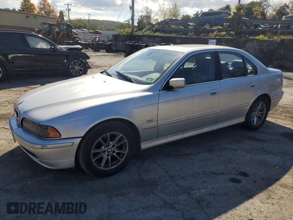2003 BMW 5 Series 525iA with VIN WBADT43493G033277, listed as a Copart auction lot 75069994 with 114,456 mi miles and Salvage Title. Bid and sale history available at carsss.com. Image 1.