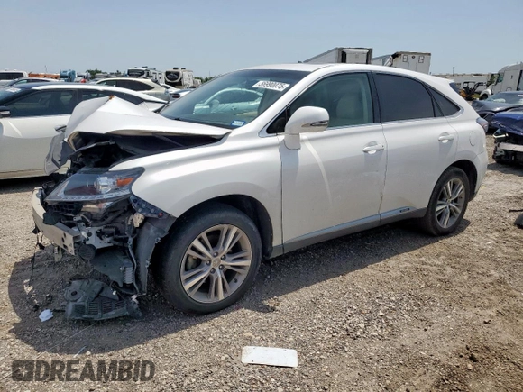 2015 Lexus RX 450h with VIN 2T2ZB1BA2FC002307, listed as a Copart auction lot 56990075 with 120,262 mi miles and Clean title. Bid and sale history available at DreamBid. Image 1.