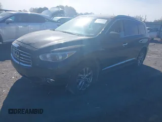 2015 Infiniti QX60 with VIN 5N1AL0MM2FC540171, listed as a IAAI auction lot 41857124 with 124,964 mi miles. Bid and sale history available at carsss.com. Image 17.