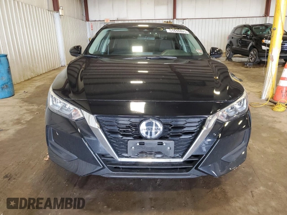 2022 Nissan Sentra S with VIN 3N1AB8BV9NY253744, listed as a Copart auction lot 51846025 with 40,243 mi miles and Salvage Title. Bid and sale history available at carsss.com. Image 5.