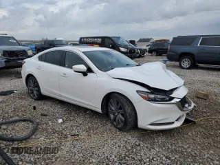 2019 Mazda 6 Grand Touring with VIN JM1GL1TY8K1506394, listed as a Copart auction lot 50226305 with 51,394 mi miles and Salvage Title. Bid and sale history available at carsss.com. Image 4.