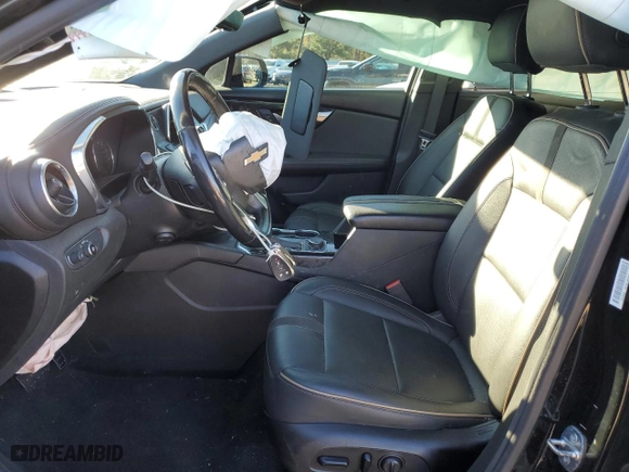 2019 Chevrolet Blazer Premier with VIN 3GNKBFRS1KS694470, listed as a Copart auction lot 84202244 with 56,069 mi miles and Salvage Title. Bid and sale history available at carsss.com. Image 7.