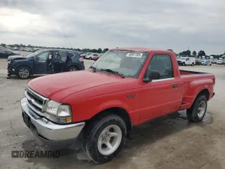 1999 Ford Ranger XL z VIN 1FTYR10V9XPB99349, wystawiony jako Copart lot #56951305 z przebiegiem 155 398 mil mil oraz Szkoda całkowita • Salvage title. Historia ofert i sprzedaży dostępna na DreamBid. Obrazek 1.