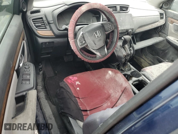 2017 Honda CR-V EX with VIN 5J6RW2H50HL039130, listed as a Copart auction lot 53314265 with Not Provided miles and Salvage Title. Bid and sale history available at carsss.com. Image 8.