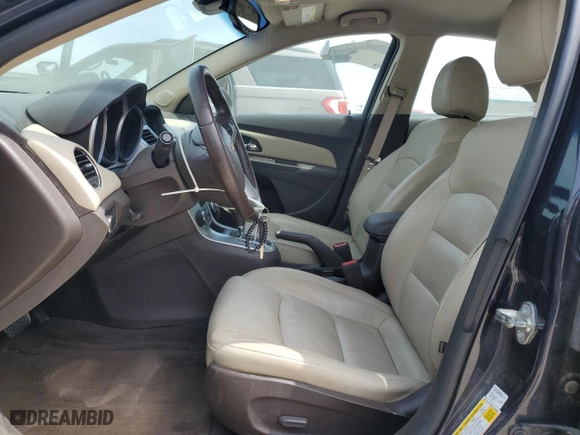 2015 Chevrolet Cruze LT with VIN 1G1PE5SBXF7212389, listed as a Copart auction lot 50538485 with 46,077 mi miles and Salvage Title. Bid and sale history available at carsss.com. Image 7.