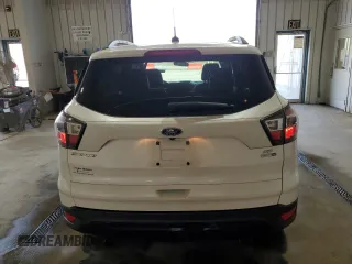 2017 Ford Escape SE with VIN 1FMCU9GD8HUA02240, listed as a Copart auction lot 55027345 with 75,468 mi miles and Salvage Title. Bid and sale history available at DreamBid. Image 6.