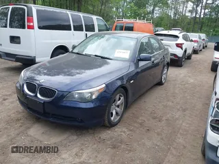 2006 BMW 5 Series 525i with VIN WBANE53536CK91416, listed as a IAAI auction lot 42076035 with 221,239 mi miles and . Bid and sale history available at DreamBid. Image 2.