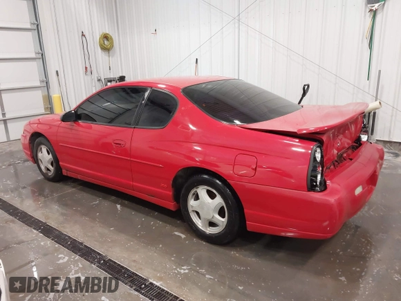 2004 Chevrolet Monte Carlo SS z VIN 2G1WX12K849385516, wystawiony jako IAAI lot #41793234 z przebiegiem 169 568 mil mil oraz . Historia ofert i sprzedaży dostępna na DreamBid. Obrazek 3.
