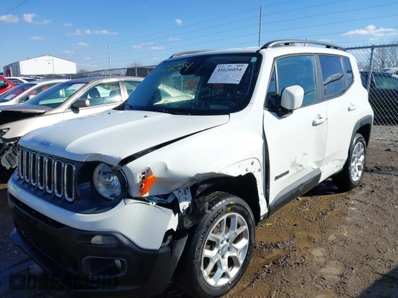 2015 Jeep Renegade Latitude with VIN ZACCJBBT3FPB39944, listed as a IAAI auction lot 41626054 with 115,802 mi miles and . Bid and sale history available at DreamBid. Image 6.