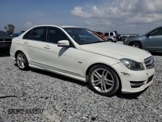 2012 Mercedes-Benz C-Class C 250 Sport with VIN WDDGF4HB3CR231863, listed as a Copart auction lot 50228245 with 0 mi miles and Clean Title. Bid and sale history available at carsss.com. Image 4.