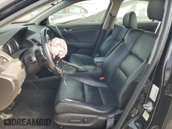 2010 Acura TSX with VIN JH4CU2F62AC009399, listed as a Copart auction lot 50808115 with 114,691 mi miles and Salvage title. Bid and sale history available at DreamBid. Image 7.