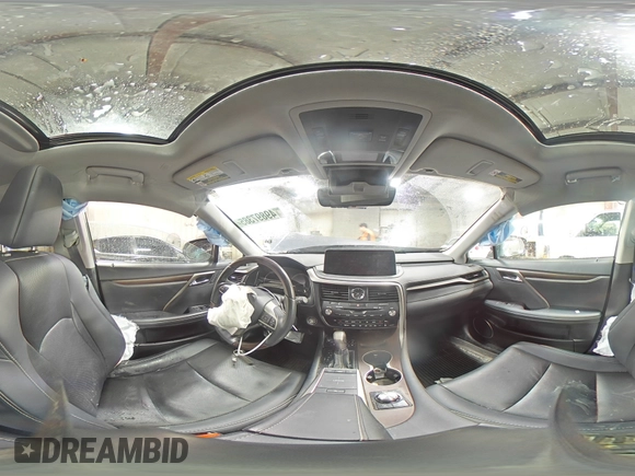 2022 Lexus RX 350 with VIN 2T2HZMDA8NC309467, listed as a Copart auction lot 49897385 with 36,795 mi miles and Salvage Title. Bid and sale history available at DreamBid. Image 15.