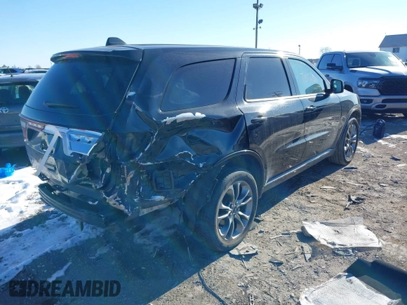 2020 Dodge Durango GT with VIN 1C4RDJDG1LC114567, listed as a IAAI auction lot 41427020 with 121,170 mi miles and . Bid and sale history available at DreamBid. Image 4.
