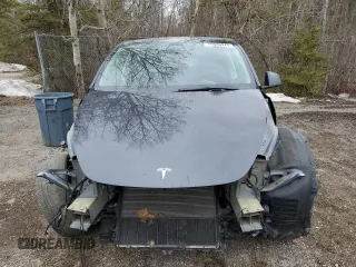 2024 Tesla Model Y Long Range with VIN 7SAYGAEE6RF070354, listed as a Copart auction lot 49826975 with Not Provided miles and Clean Title. Bid and sale history available at DreamBid. Image 5.