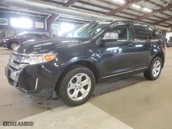 2014 Ford Edge SEL with VIN 2FMDK4JC5EBA00525, listed as a Copart auction lot 50122315 with 128,898 mi miles and Clean Title. Bid and sale history available at carsss.com. Image 1.