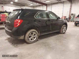 2017 Chevrolet Equinox LS with VIN 2GNALBEK4H1599333, listed as a IAAI auction lot 41845974 with 107,763 mi miles. Bid and sale history available at carsss.com. Image 4.