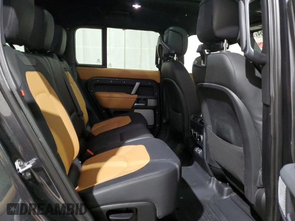 2024 Land Rover Defender X-Dynamic SE with VIN SALE2FEU4R2276545, listed as a Copart auction lot 80036954 with 6,119 mi miles and Salvage title. Bid and sale history available at DreamBid. Image 11.