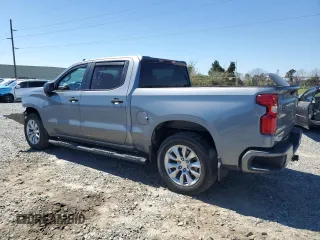 2021 Chevrolet Silverado 1500 Custom with VIN 1GCPWBEK3MZ437320, listed as a Copart auction lot 49348155 with 28,563 mi miles and Salvage Title. Bid and sale history available at DreamBid. Image 2.